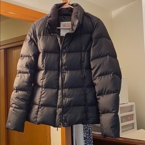 Black down jacket